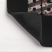 8647 Distressed Flag Style Muismat (Hoek)