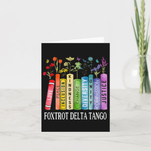 8647 Foxdraaft Tangos Deltas Book Flower Resist Bo Kaart