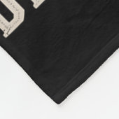 8647 Foxtrots Deltas Tangos Amerikaanse Vlag  Fleece Deken (Hoek)