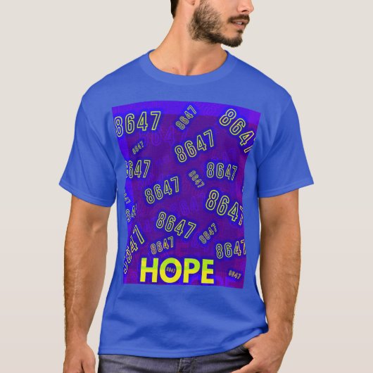 8647 HOPE beroemd gemaakt door focusln T-shirt (Voorkant)