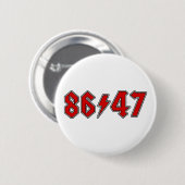 8647 Impeach Trump Ronde Button 5,7 Cm (Voorkant /achterkant)