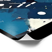 8647 - Ken Gage Abstracte kunst Perfect Poster (Hoek)