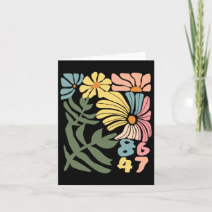 8647 Resist Subtiele Bloemen Foxtrot Delta Tango P Kaart