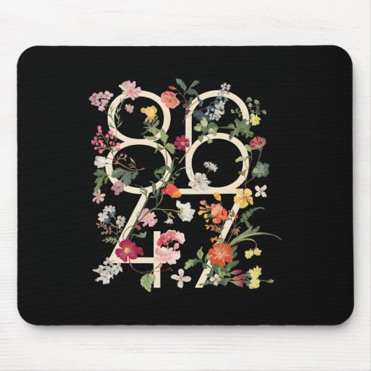 8647 Resist Subtle Floral Foxtrot Delta Tango Prot Muismat (Voorkant)