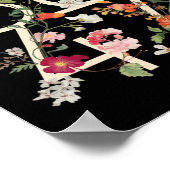 8647 Resist Subtle Floral Foxtrot Delta Tango Prot Poster (Hoek)
