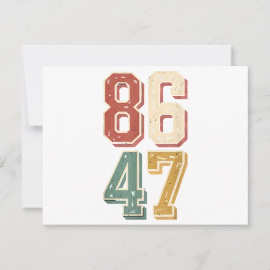 8647 retro 86 47 (Voorkant)