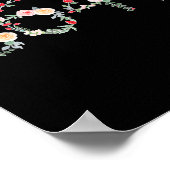 8647 Retro 86 47 Anti-Trump Flower President Poster (Hoek)