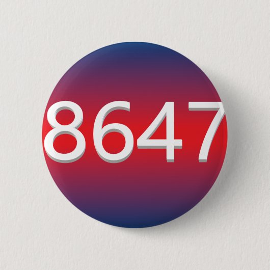 8647 RONDE BUTTON 5,7 CM (Voorkant)