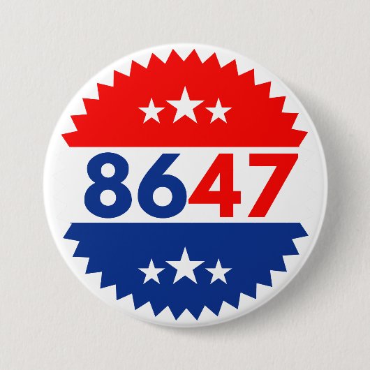 8647 RONDE BUTTON 7,6 CM (Voorkant)