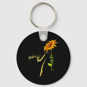8647 Subtiel Anti Trump 86 47 Zonnebloem Kattenlie Sleutelhanger