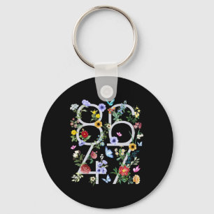 8647 Subtiele Anti Trump 86 47 Bloemen Boho Stijl Sleutelhanger
