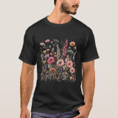 8647 Subtiele Anti Trump 86 47 Bloemen Boho Stijl  T-shirt (Voorkant)