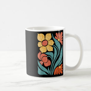 8647 Subtiele Anti Trump Bloemen Boho Koffiemok