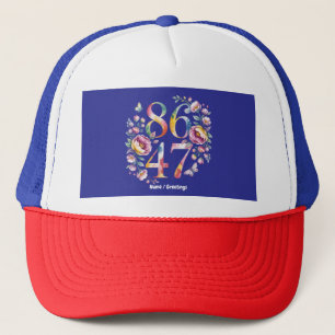 8647 Subtiele Bloemen Boho Stijl Een vreedzaam pro Trucker Pet