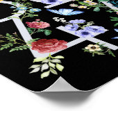 8647 Subtle Anti Trump Floral Boho  Poster (Hoek)
