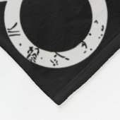 8647 Subtle Trump 86 47 Floral Boho Style  Fleece Deken (Hoek)