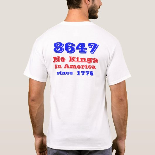 8647 T-shirt (Achterkant)