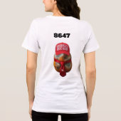 8647 Tri-Blend T-shirt (Achterkant)