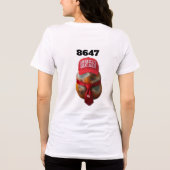 8647 Tri-Blend T-shirt (Achterkant)