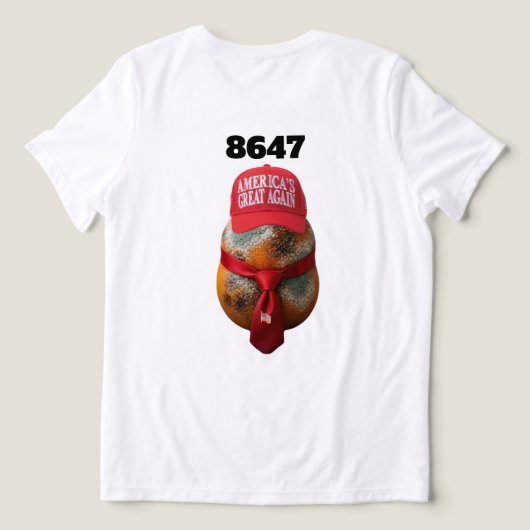 8647 Tri-Blend T-shirt (Design achterkant)