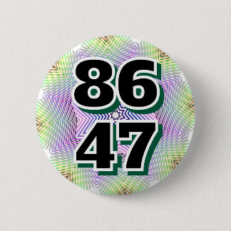 8647 (U kunt het nummer wijzigen) Ronde Button 5,7 Cm