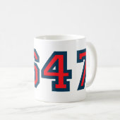 8647 Verzet tegen Trump Koffiemok (Voorkant rechts)