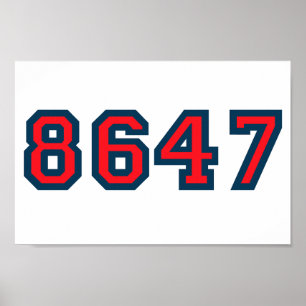 8647 Verzet tegen Trump Poster