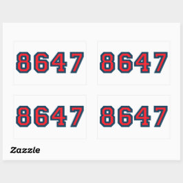 8647 Verzet tegen Trump Rechthoekige Sticker