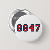 8647 Verzet tegen Trump Ronde Button 5,7 Cm (Voorkant /achterkant)