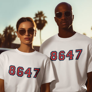 8647 Verzet tegen Trump T-shirt