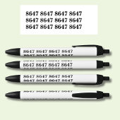 8647 ZWARTE INKT PEN