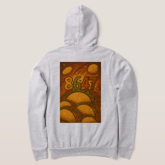 8647Taco Hoodie (Laag Achter)