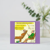 865 hoeveel problemen hebt u - CARTOON Briefkaart (Staand voorkant)