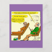 865 hoeveel problemen u - CARTOON hebben Briefkaart (Voorkant)