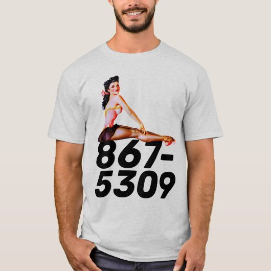 867-5309 JENNY T-SHIRTS 1980 (Voorkant)