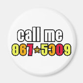 867-5309 MAGNEET (Voorkant)