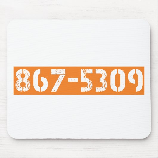 867-5309 MUISMAT (Voorkant)