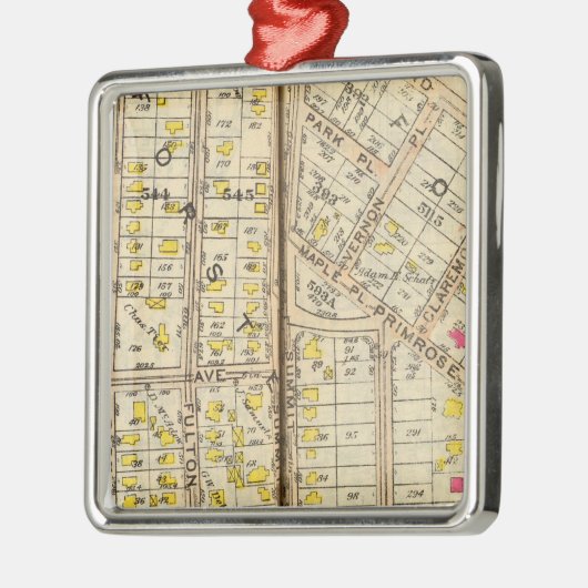 8687 Mt Vernon Metalen Ornament (Links)