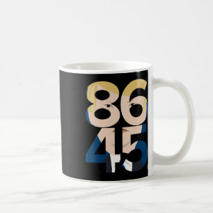 86 45 Anti Trump T-shirt cadeau - Vintage Trump T- Koffiemok