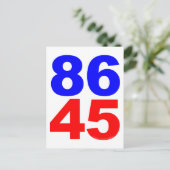 86 45 BRIEFKAART (Staand voorkant)