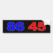 86 45 BUMPERSTICKER (Voorkant)