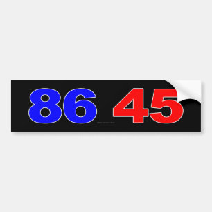 86 45 BUMPERSTICKER