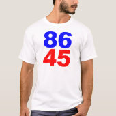 86 45 (voor hem) t-shirt (Voorkant)