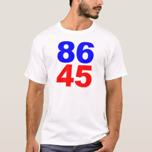 86 45 (voor hem) t-shirt