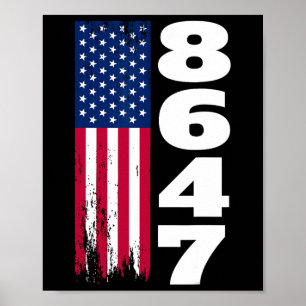 86 47 8647 Subtiel anti Trump 1 Poster