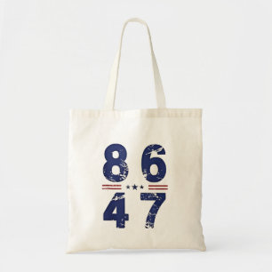86 47 Anti Trump 8647 Retro stijl Tote Bag