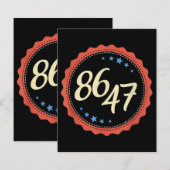 86 47 Anti Trump Grappig (Voorkant / Achterkant)