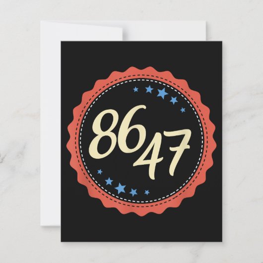 86 47 Anti Trump Grappig (Voorkant)