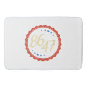 86 47 Anti Trump Grappig Badmat (Voorkant)