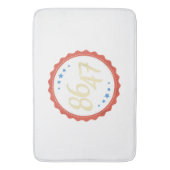 86 47 Anti Trump Grappig Badmat (Voorkant Verticaal)